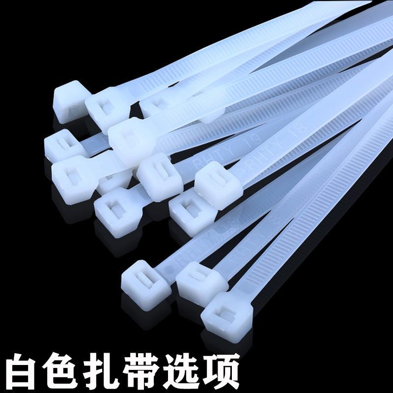 Cable de nylon al por mayor 100*3*150*250*4*200*5*300*8 plástico industrial cable Producción de lazo