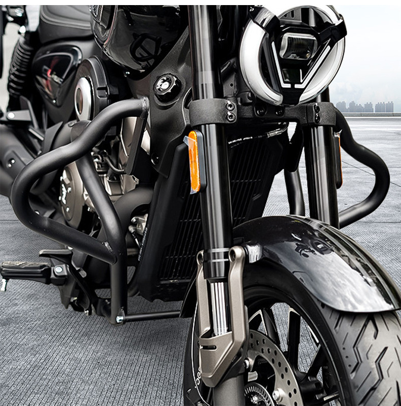 Suitable for 26 Models of Voge Cu250 Bumper Guards, Anti-Collision and Anti-Fall Protection Bars, Motorcycle Front Guard Bars, Protective Bar Modification Parts