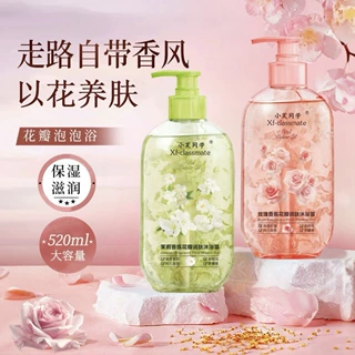 滋润保湿清洁一件起批沐浴液 男女用家庭装香水型持久花瓣沐浴露