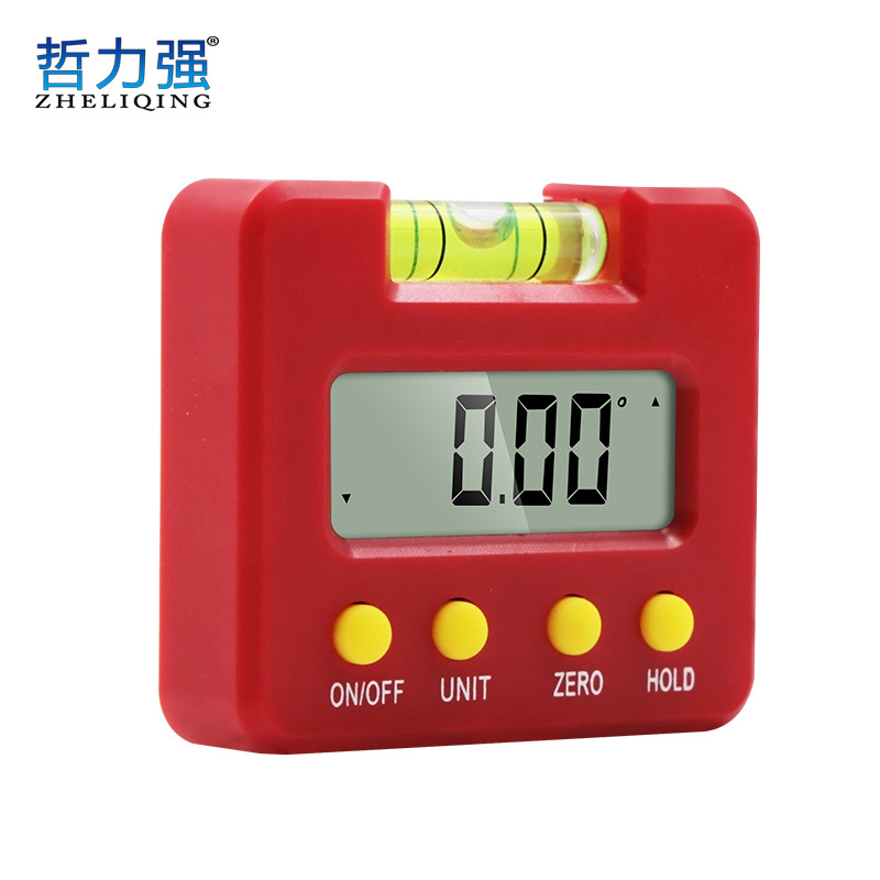 高精度数显倾角仪 电子数显水平尺  角度尺带水平泡角度仪