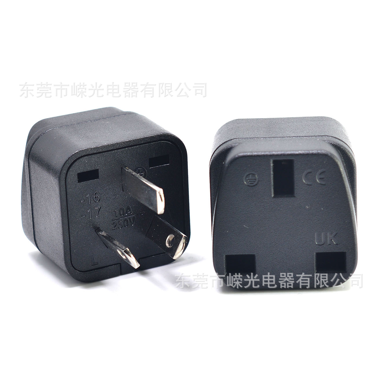 UK-16英规转澳规澳洲插头转英国BS TO AU转换器CE澳大利亚转接头