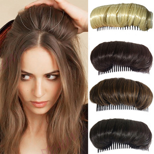 Wig Hair Pad for Women, Fluffy Hair Pad, Comb Style, Forehead Invisible Natural Hair Pad, Hair Pad, Ready for Sale