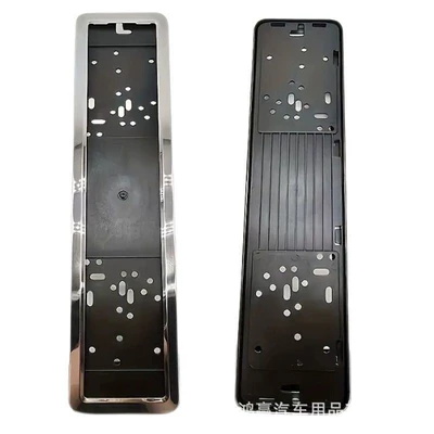 License plate holder/license plate holder – European License Plate Frame Plastic Stainless