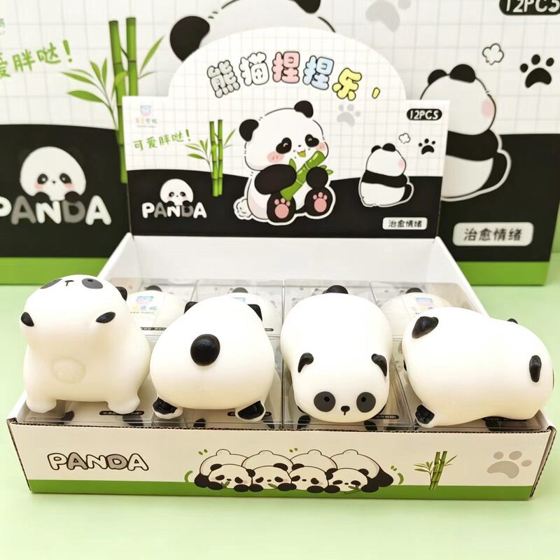 Amazon Cross-Border Panda Squeeze Toy Stress Relief Gadget Panda Stress-Relief Squishy Toy Wholesale Amazon Cross-Border Panda Squeeze Toy Stress Relief Gadget Panda Stress-Relief Squishy Toy Wholesale