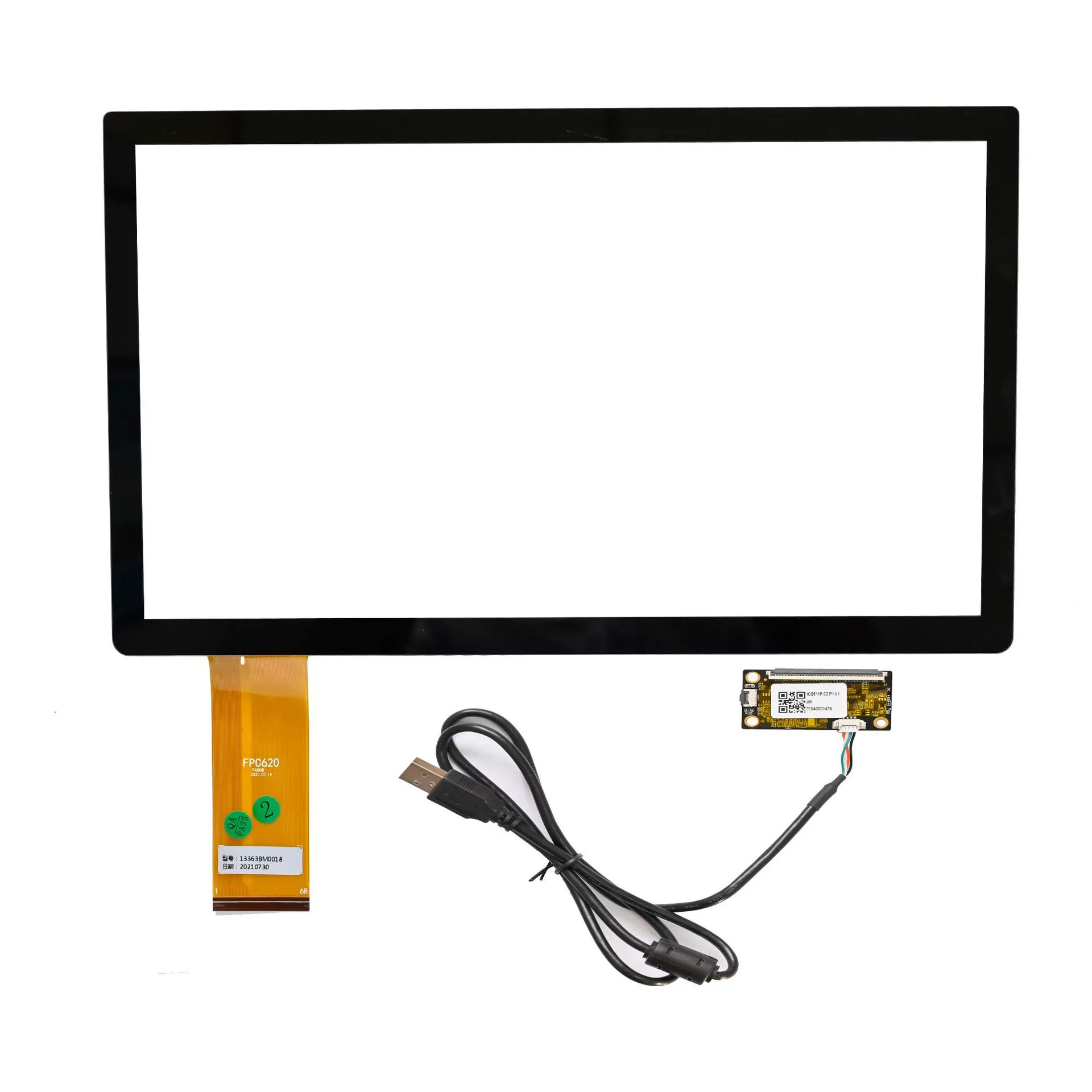 Промышленный моноблок 13.3inch для обучения, с ЖК-дисплеем, USB и емкостным сенсорным экраном для промышленного управления