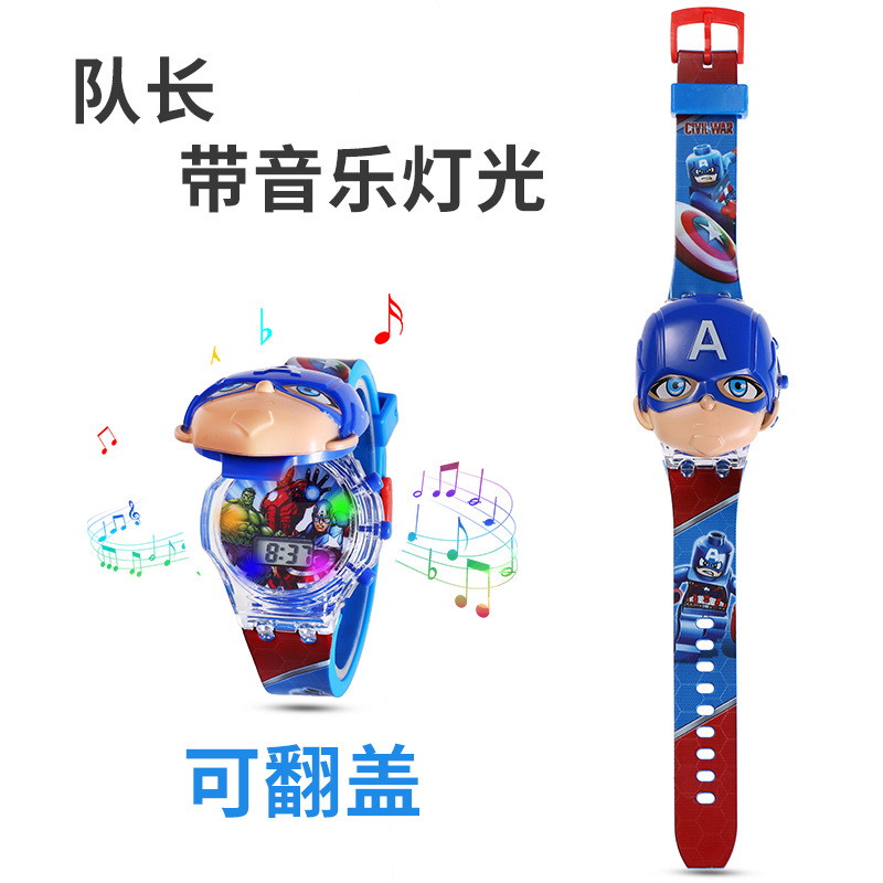 Linda chica corazón dibujos animados KT gato estudiante reloj novias regalo sanliou Hello Kitty reloj electrónico de alta apariencia