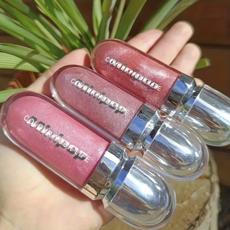 Lip Gloss Mirror Effect, Plumping & Long-Lasting Lip Shine, 6 ml