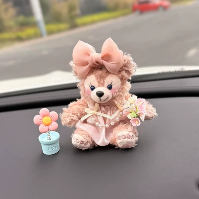 Dashboard Cute for Girls — Car ornaments - shirley-rose-small-flower-ornaments