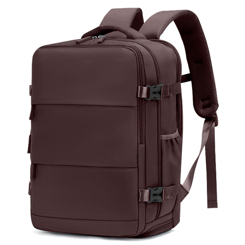 Mochila para Computadora de Viaje de Negocios 180° de Tela Oxford Gran Capacidad para Uso Diario
