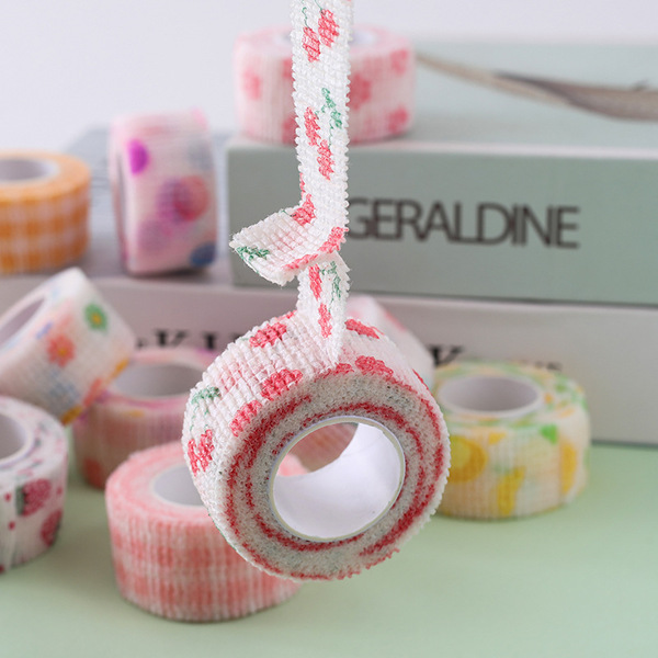Self-adhesive travel sports elastic bandage non-woven cloth