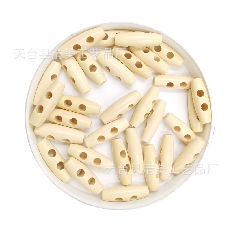 Beige Olive Hebilla 30mm Abrigo Botón de cuerno Botón de madera Botón decorativo 50 un paquete