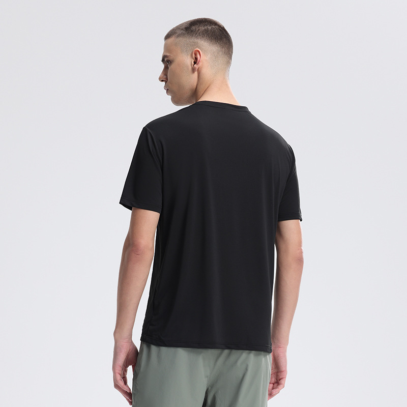 Dijia es el mismo deporte transfronterizo de manga corta hombre verano ocio acondicionamiento acondicionamiento viaje montaña cuello redondo ropa de secado rápido camiseta de hombre