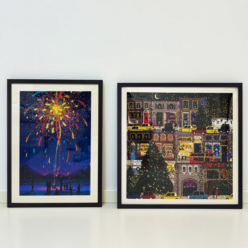 ⇞ Simple Puzzle Photo Frame 2000-Piece Puzzle Frame 70X50 Picture Frame Mounting 1000-Piece Puzzle Photo