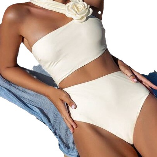 GraceChic 2024, costume da bagno bikini sexy di alta qualità, in tinta unita, stile europeo e americano, da donna_voghion.com