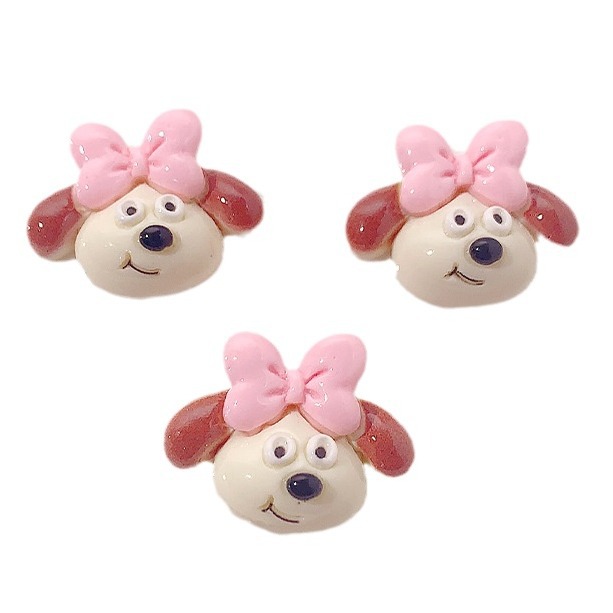 Nuevas gafas de sol para perros accesorios de resina diy caja de papelería de pegamento crema adornamiento de pelo agujero agujero zapatos material colgante al por mayor