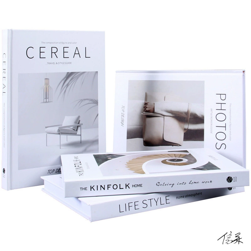 Журнал реквизиты моды стиль иностранных цветных страниц поддельные реквизиты модели английских журналов книги подделки