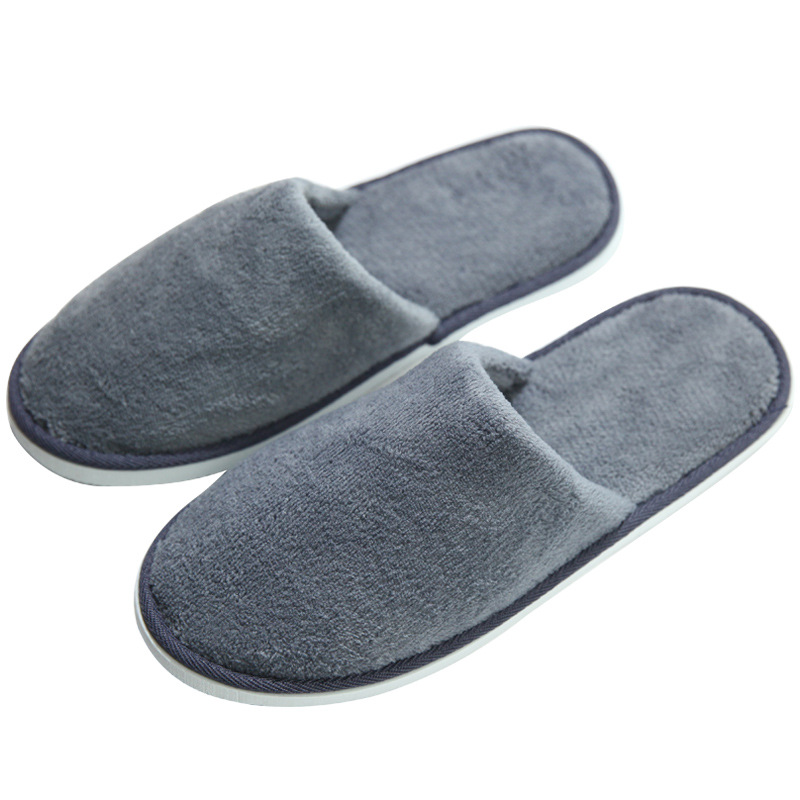 High quality coral slippers, closed toe