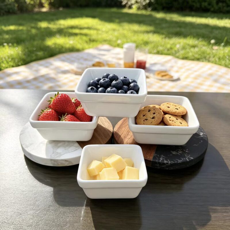 Ceramic Square Dipping Dish, Japanese-Style Flavor Dish, Hot Pot Dipping Bowl, Commercial Creative Barbecue Seasoning Bowl, Small Size Ceramic Square Dipping Dish, Japanese-Style Flavor Dish, Hot Pot Dipping Bowl, Commercial Creative Barbecue Seasoning Bowl, Small Size