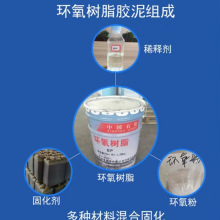环氧胶泥防腐环氧树脂胶泥耐强酸耐强碱环氧固化剂环氧稀料稀释剂