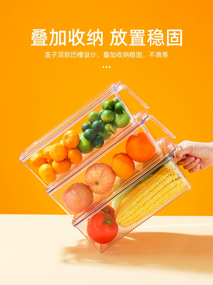 Холодильная герметичная емкость для хранения продуктов, кухонная японского стиля, контейнер для заморозки с крышкой, яичный контейнер, белая коробка для хранения