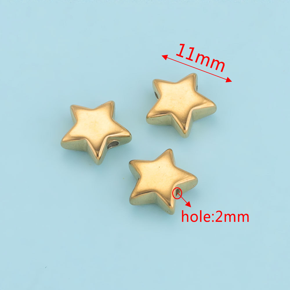 Acero inoxidable pulido Beanie perlas de perforación cuentas de tubo a través del agujero perlas de perforación cuentas de acero de titanio DIY accesorios de joyería hechos a mano