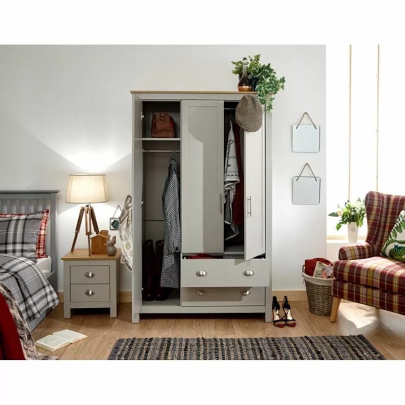 Armario casa alquiler económico dormitorio pequeño apartamento armario de almacenamiento montaje armario de almacenamiento ropa simple armario colgante image 4