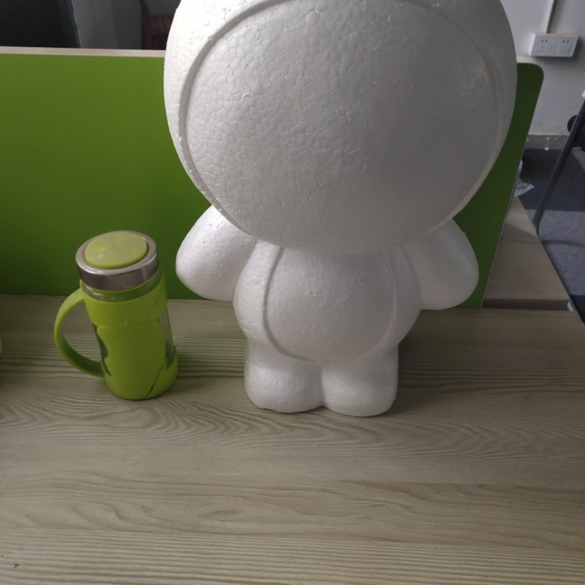 Oso Rosa molde oso modelo embrión blanco Qixi Día de San Valentín EPS Poli Dragón blanco espuma oso Clavel