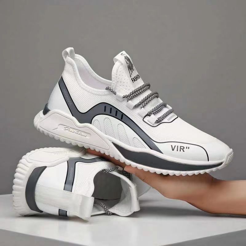 Men's shoes breathable mesh shoes casual...