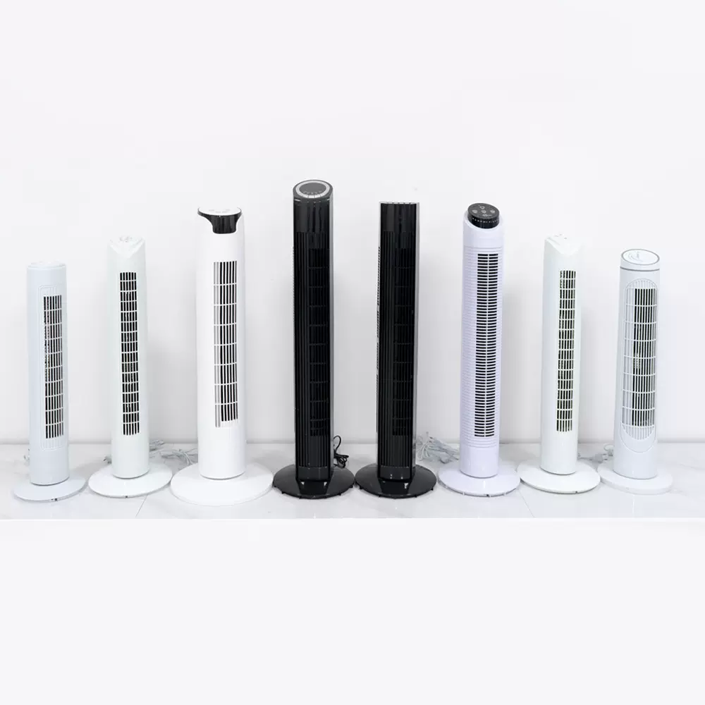 跨境源头工厂46寸塔扇定制电压110v127v立式风扇 摇头无叶电风扇