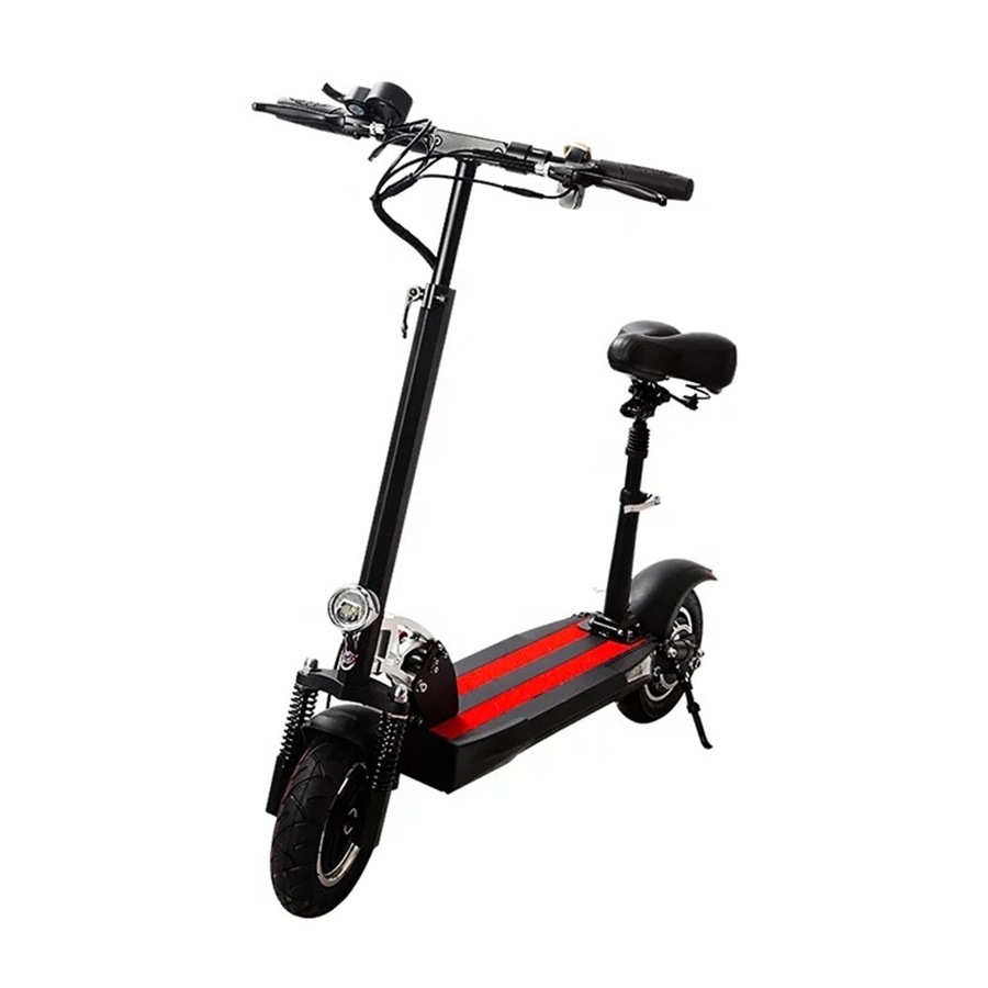 Coche eléctrico plegable de 10 pulgadas Scooter eléctrico para adultos de aleación de aluminio para conducir scooter de dos ruedas