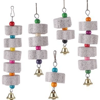 Жевательная игрушка для питомцев: камень для моляров, добавка кальция для моляров, для попугаев, хомяков, морских свинок, шиншилл, кроликов