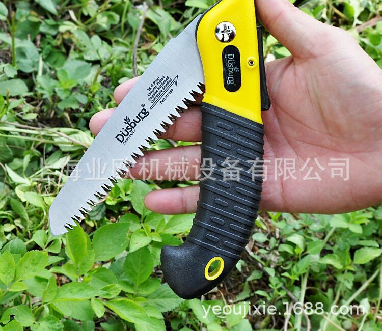 德狮宝修枝折叠户外手锯子 家用折叠小锯子园艺手工锯园林果树锯