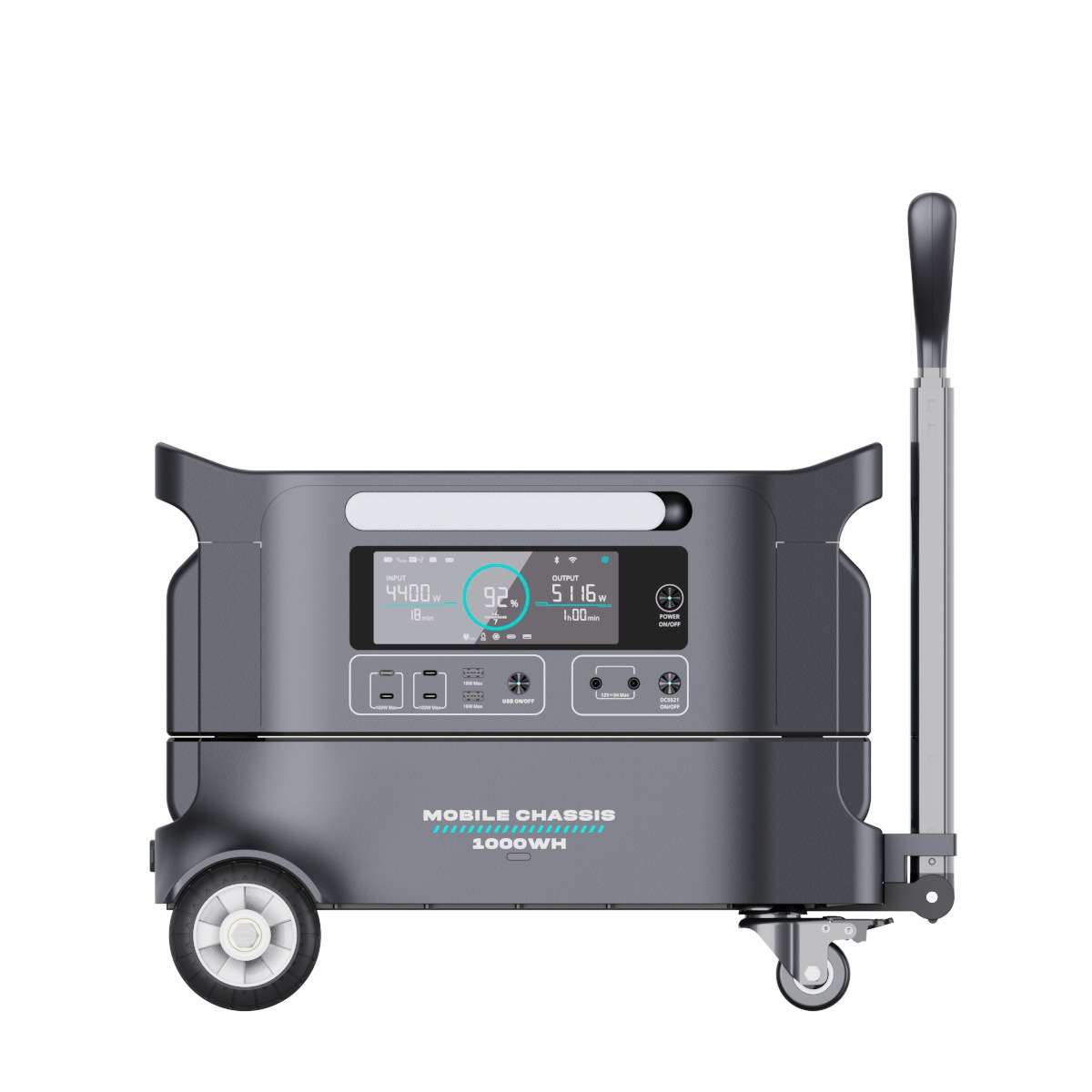 Lirui Librds fuente de alimentación de emergencia 2kWh fuente de alimentación móvil al aire libre de gran capacidad 2200W fuente de alimentación de alta potencia