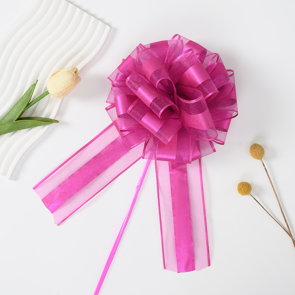 Nuevo 70 hilo de nieve esférica flor de regalo de Navidad embalaje de cebolla dorada hilo de nieve esférica tira de color 7 pulgadas