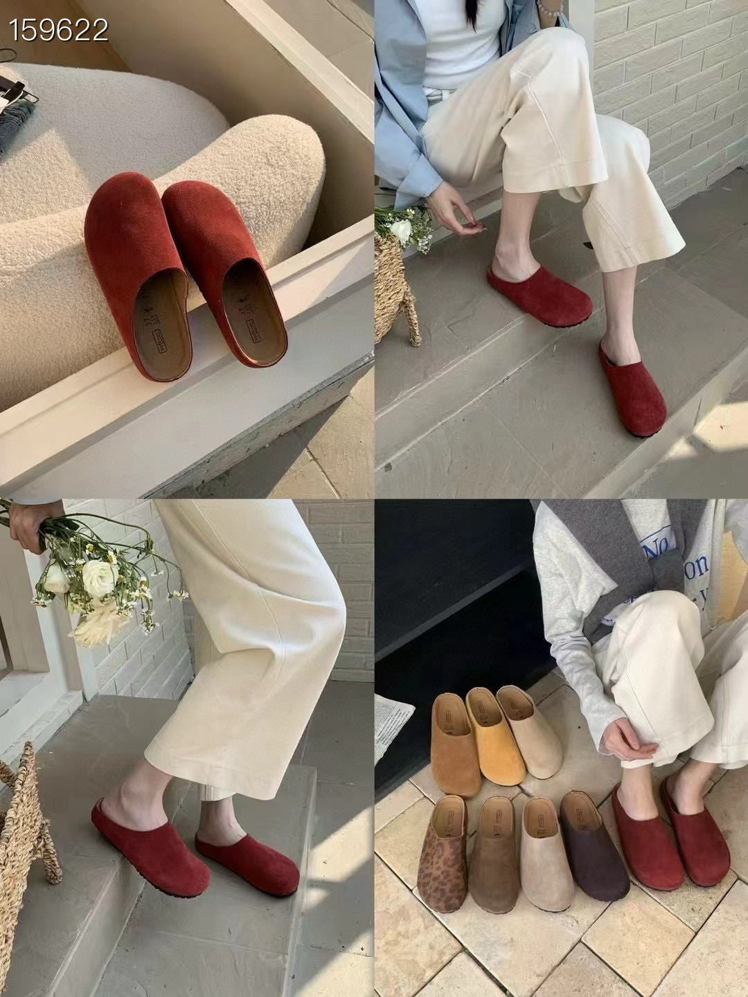 Dép quai hậu kín mũi Birkenstock thời trang 2025 cho bà bầu — yến mạch mơ, cà phê, con lạc đà, màu vàng chi tiết 4