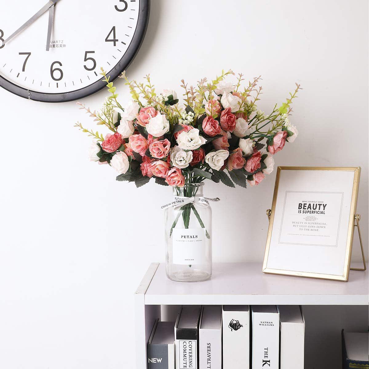50g Weight bouquet Event & Party Supplies 1 Set Quantity Holiday, Banquet Occasion Silk Flower Material Flower Pattern Elegant, Romantic, Simple Style Style Elegant Romantic Simple Style Flower Silk Flower Artificial Flowers 2