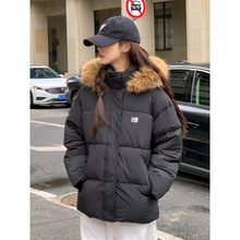 超好看羽绒棉服女款2025新款冬季小个子加厚加绒短款棉衣棉袄外套