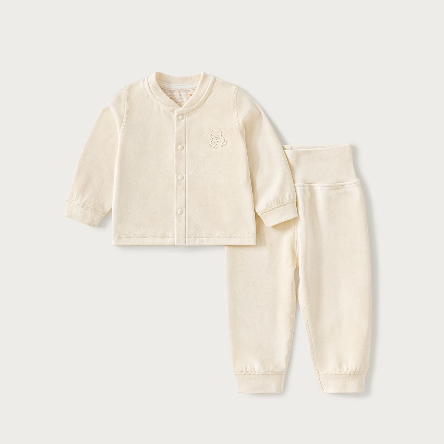 Baby calentamiento ropa interior set otoño invierno niños cintura alta abdomen niños niñas bottom split baby chaqueta de otoño pantalones de otoño