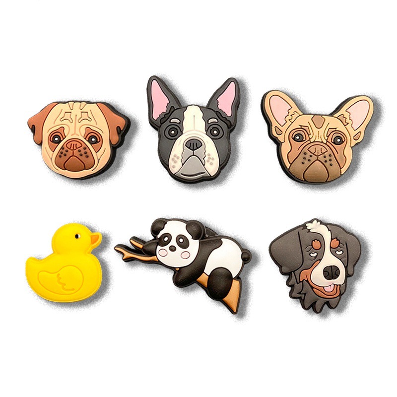 新しい下駄花シリコーン靴バックルソフト接着剤 diy 靴アクセサリー取り外し可能なアクセサリー工場卸売モール同じスタイル