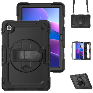 For Lenovo LenovoTab10.1 inch TB-311XU protective cover rotating bracket hand belt 311FU silicone shell