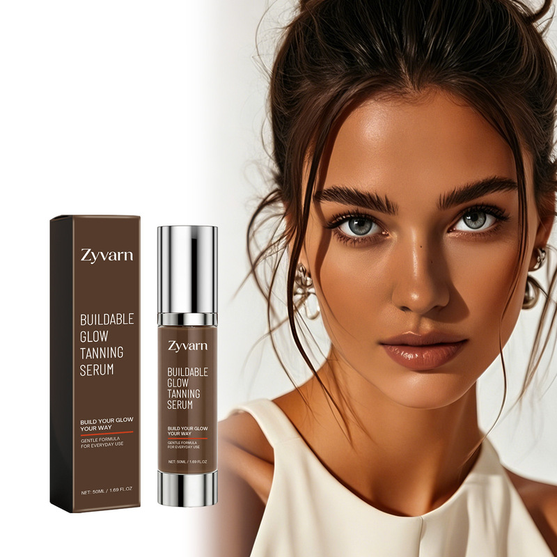 Zyvarn Darkening Essence Chocolate Bronze Skin Tone Gloss Gentle and Hydrating Daily Care for All Seasons