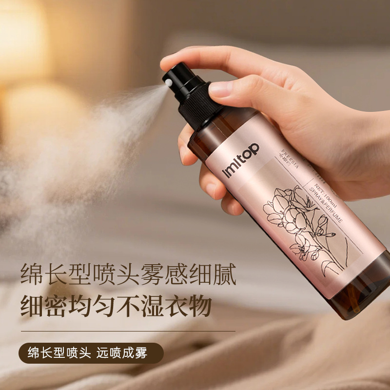 Lmltop ropa fragancia spray humo olor ropa desodorante invierno Antiestático de larga duración desodorante