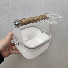 鹦鹉定点排便垃圾桶站台牡丹玄凤小太阳厕所拉屎训练手养桌面厂家