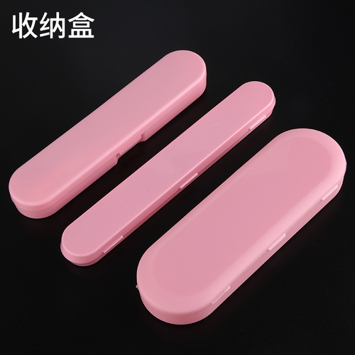 Storage box PP plastic large, medium and small portable transparent box storage empty box ear spoon ear digging accessories sample organizing box