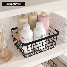 厨房橱柜内置水果蔬菜收纳桌面零食玩具整理储物篮收纳筐大容量