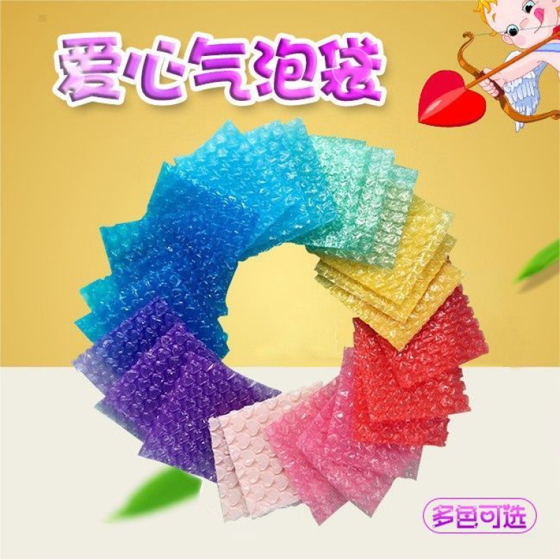 heart-shaped Bubble bag love Bubble bags express Packaging bag Foam Bag festival gift Packaging bag