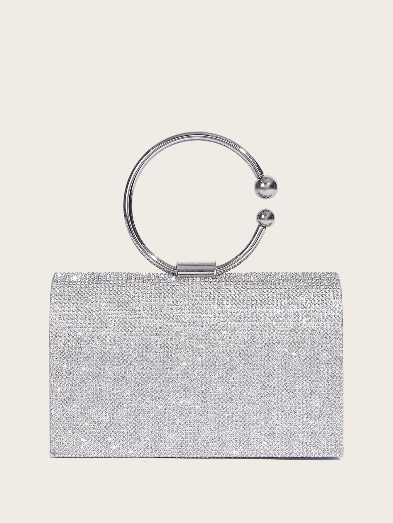 Nuova borsa da sera lucida da donna, elegante, in PU, per matrimoni e feste_voghion.com