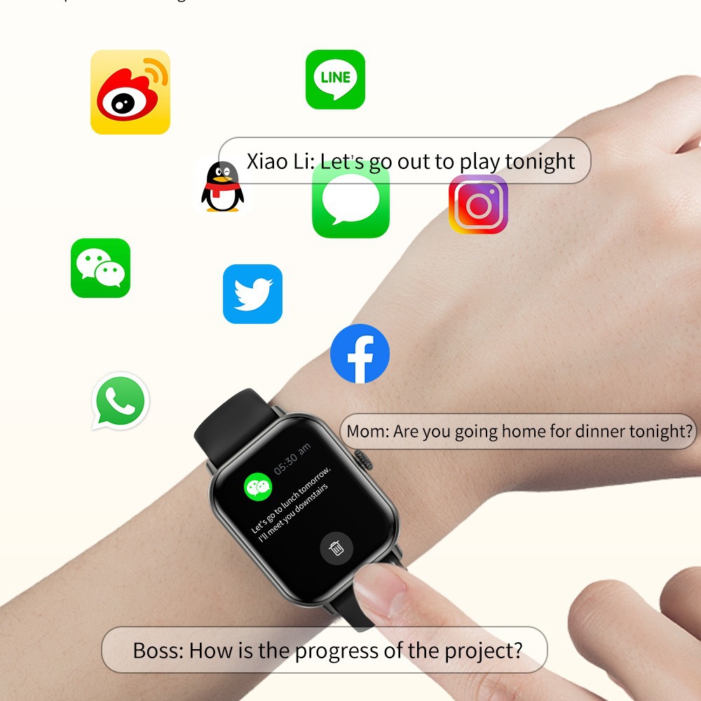 Nuevo reloj inteligente zw62 Pantalla Completa llamada Bluetooth Frecuencia Cardíaca oxígeno en la sangre monitoreo de la salud reloj deportivo transfronterizo