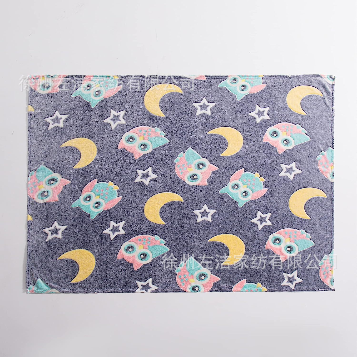 Al por mayor, mantas de niños transfronterizas, franela, mantas de siesta de oficina, mantas de aire acondicionado, mantas de jardín de infantes de dibujos animados, mantas en stock