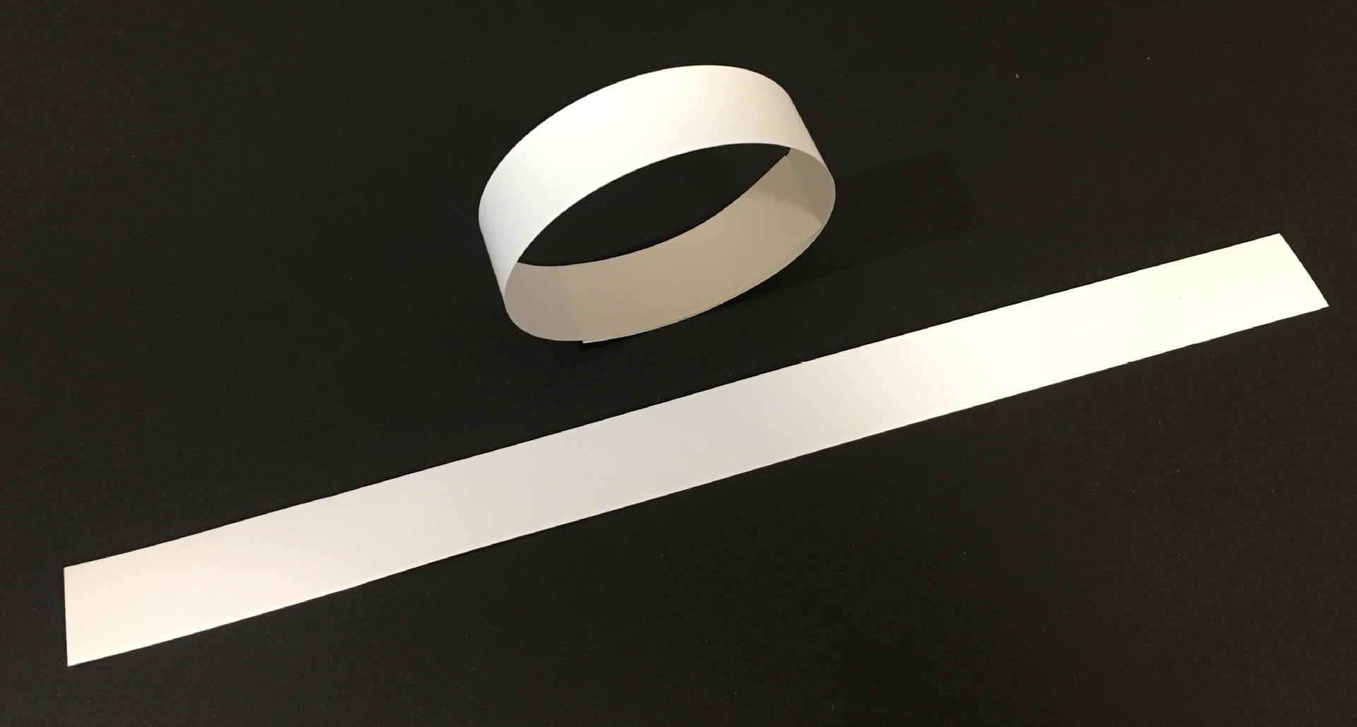 합성 종이 흰색 100 스트립